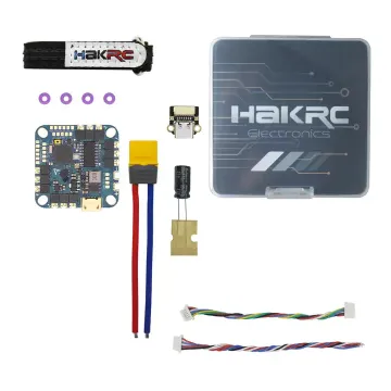 HAKRC F411 35A AIO Drone Flight Controller with Dual USB for FPV RC Drone