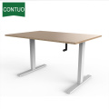 Height Adjustable Standing Crank Office Desks For Custom
