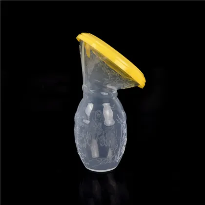 100ml Silicone Manual Breast Pump Accessories Maternal Milk Collector Holder Baby Breastfeeding Bottle Puerperal Nursing Pump