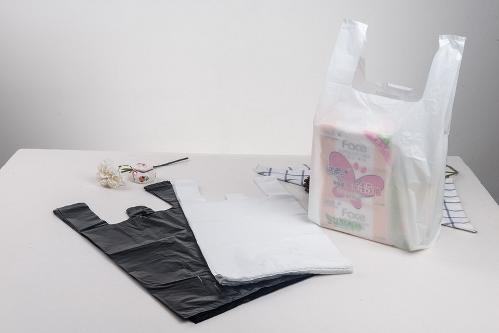 Wholesale Plastic T-Shirt Shopping Grocery Bags