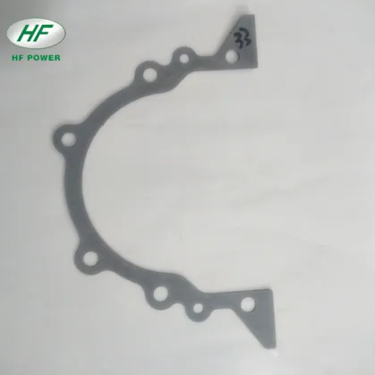 Sealing gasket crankshaft rear oil seal seat