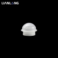 Diameter 14mm Outlet HDPE Sensor Gerakan Lensa Optik Lensa Fresnel Infrared Sensing Fresnel Pir Sensor Lenslens