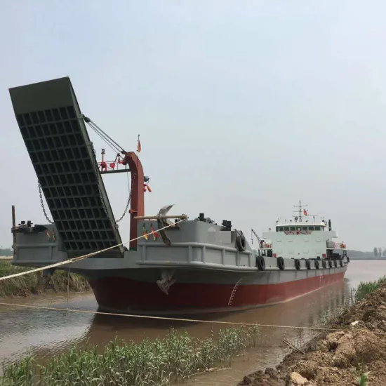1614T Self-Propelled Deck Barge With Rampdoor