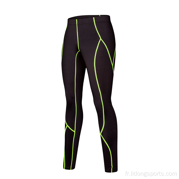 Pantalon de fitness spandex de gymnase en gros de gymnase