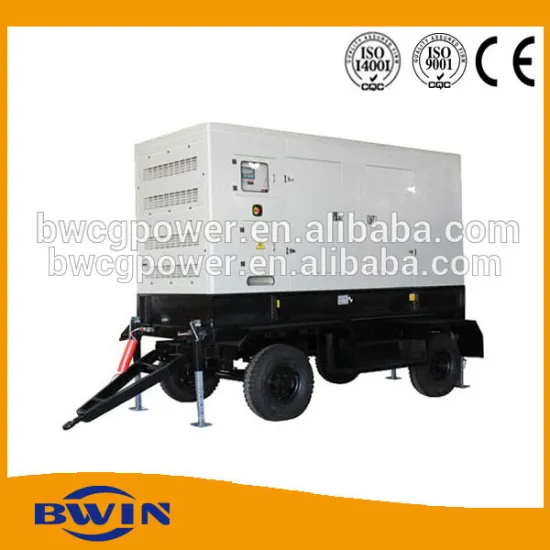 Chinese Brand 200kVA Portable Mobile Trailer Generator with FAW engine