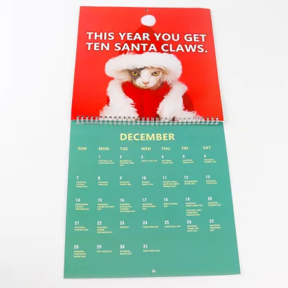 Hanging Calendar Large Monthly Paper Calendar For Wall