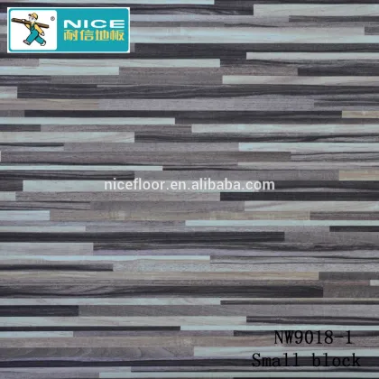 NWseries Small block Parquet wood flooring HDF board Wood floor
