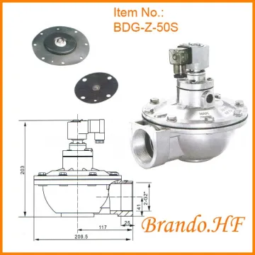 50T Dust Collector 2" Pulse Jet Valve