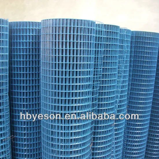 welded wire mesh screen/welded wire netting 1.2m height/pvc coated roll mesh 1/4"