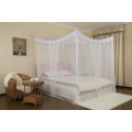 Double bed tassel canopy square mosquito net