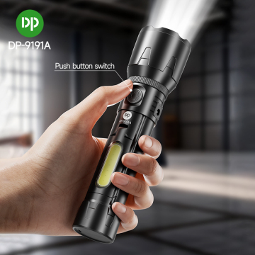 Super Bright Solar Charging Rechargeable Tactical Flashlight Torch