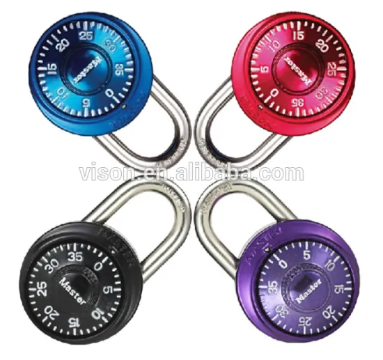 Colorful travel luggage lock mini cute digital code lock