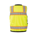 複数のサイズ黄色の作業安全道路反射ベスト