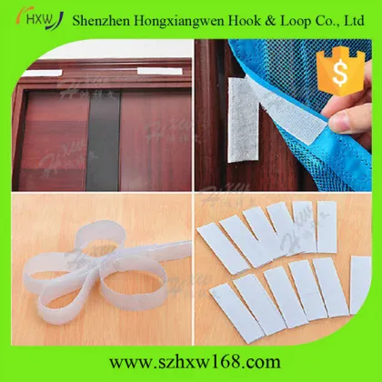 1 Roll Door Window Magic Velcro Glue Adhesive Double Sided Tape