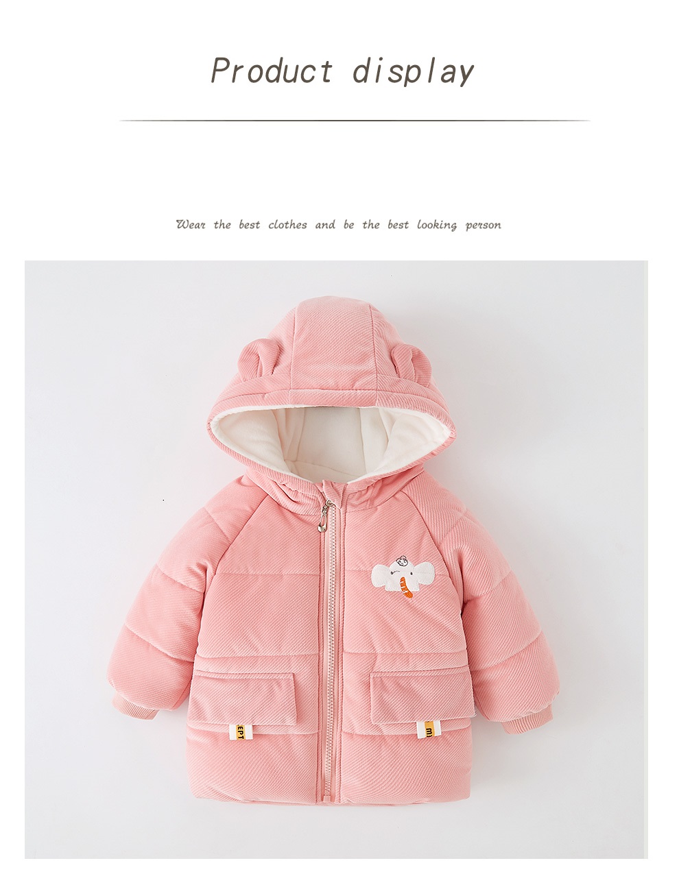 Baby Girls Down Jacket