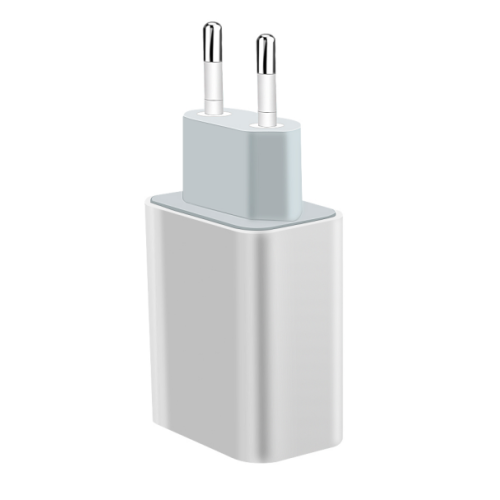 18W 2-PORT QC3.0 y Tipo-C USB Wall Charger