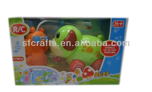 2014 R/C electronic plastic walking animal dog toy for kids