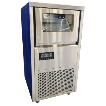 High Production 50KG Commercial Water Spray Cube Ice Machine with CE Certificate