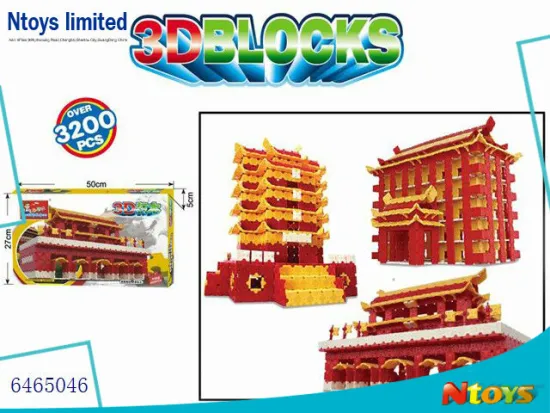 6465046 3D PUZZLE TIAN AN MEN 3200PCS