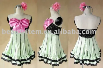 Miku Cosplay Costume (Colorful Drop) from Project DIVA