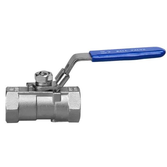 screw stainless steel 1 pc ball valve 1000WOG