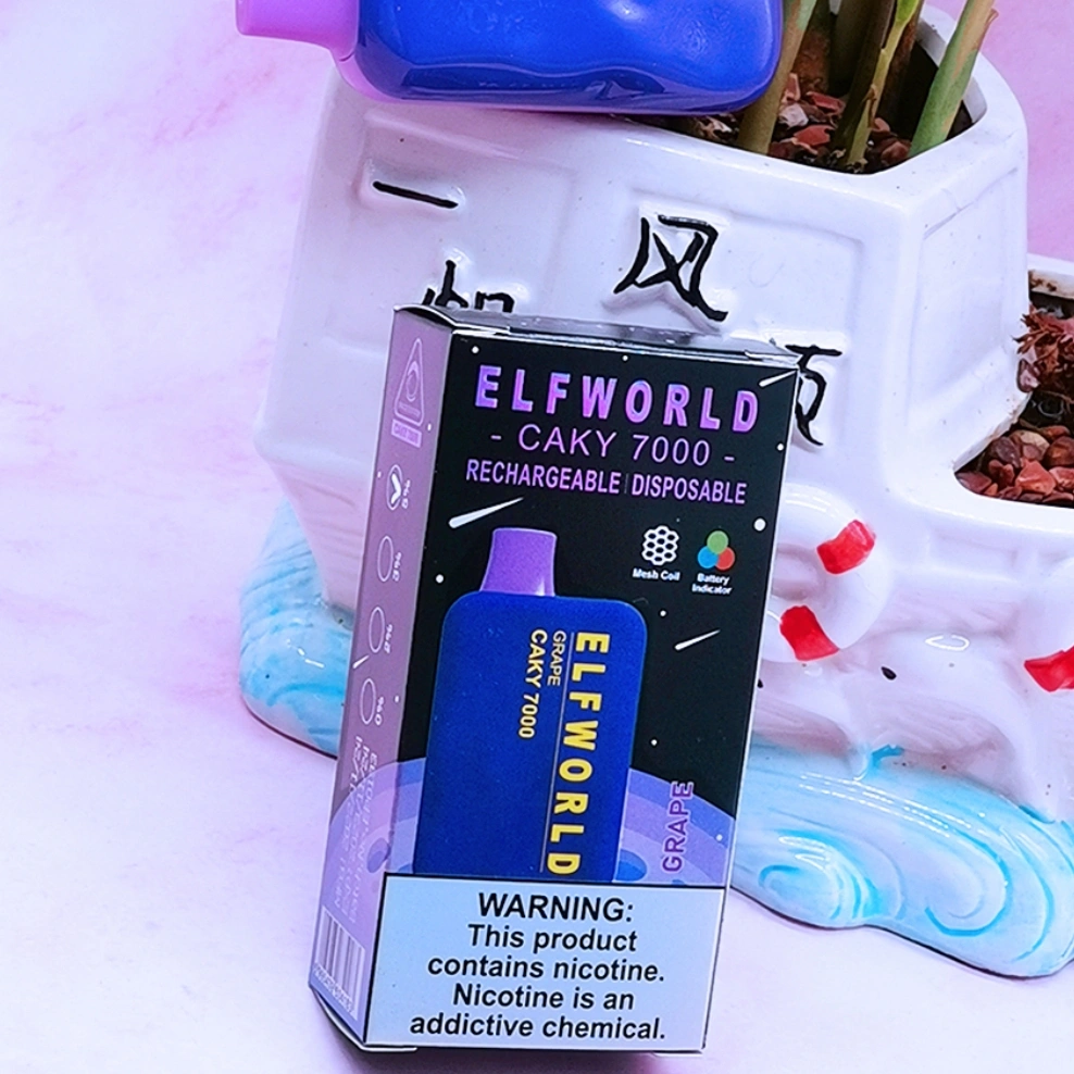 Elfworld Caky7000Puffs kertakäyttöinen vape pióro