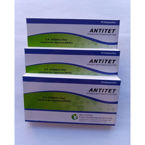 Ats Injecton Tetanus Antitoxin Solution 1500IU for Human China Manufacturers ...