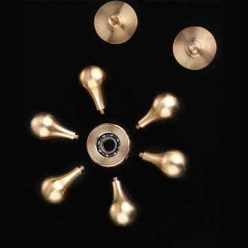 Promotion Gift Desk Toy Brass Gyroscope Mini Fidget Kids Spinner