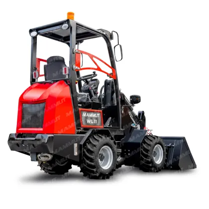 Compact Kubota Engine Articulated Loader for Agriculture