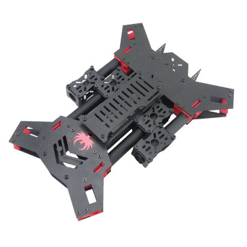 H4 พับคาร์บอนไฟเบอร์ Quad Copter Frame