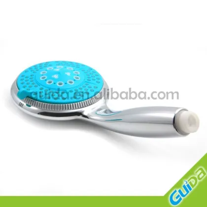 New Multifunction Plating High-density Supercharged bathroom shower head