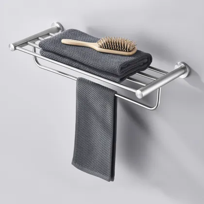 Towel Rack Bathroom Hardware Bathroom Hanging Rack