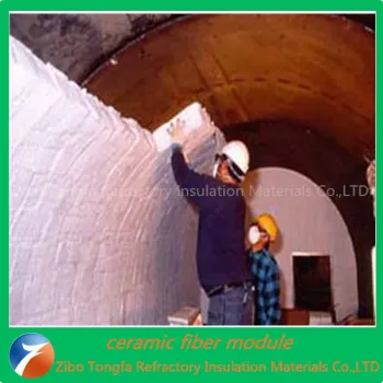refractory heat insulation ceramic fiber module