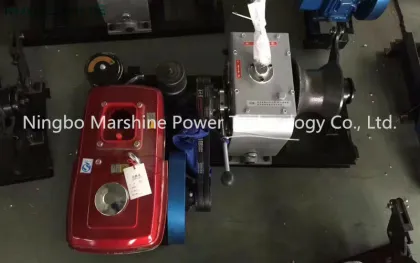 Gas Powered Engine Hydraulic Winch