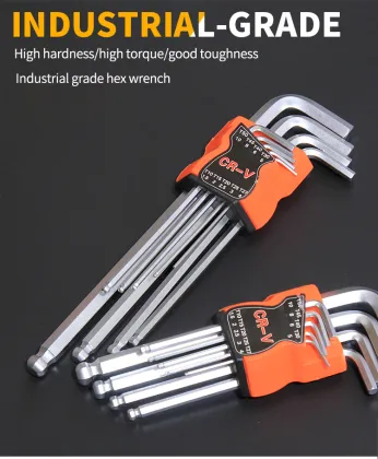 Allen Key Set L Wrench Kit T Handle Allen Wrench Set Hexagonal Wrench Set