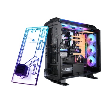 Bykski Distro Plate for LIAN LI ODYSSEY X with DDC Pump and Water Tank
