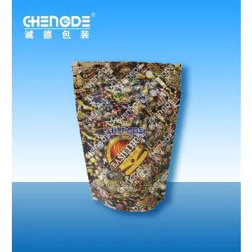 tea stand up zipper  pouch, Basilur tea packages