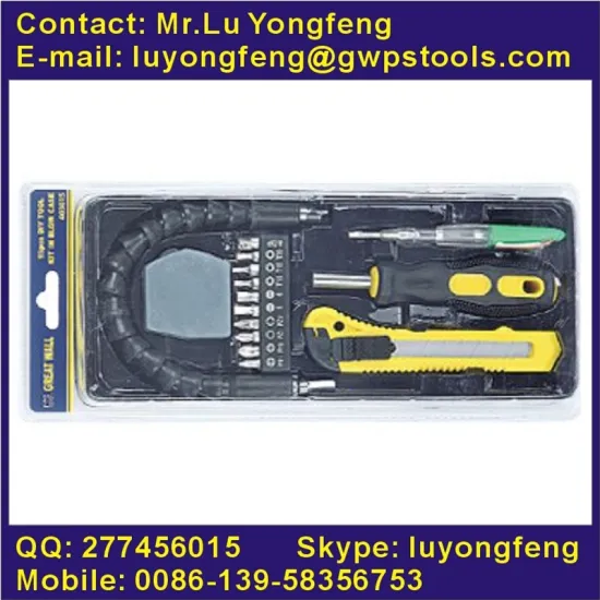 15pcs DIY tool kit for home impovement use with screwdriver bits
