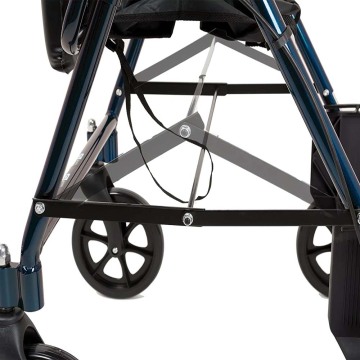 Deambulatore Rollator Walker leggero regolabile in altezza a 4 ruote