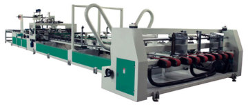 full automatic  carton box folder gluer machine