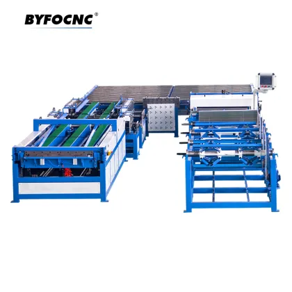 Rectangle Air Duct Machine: U Shape Auto Duct Line 5 for Ventilation Ducts Manufacturing