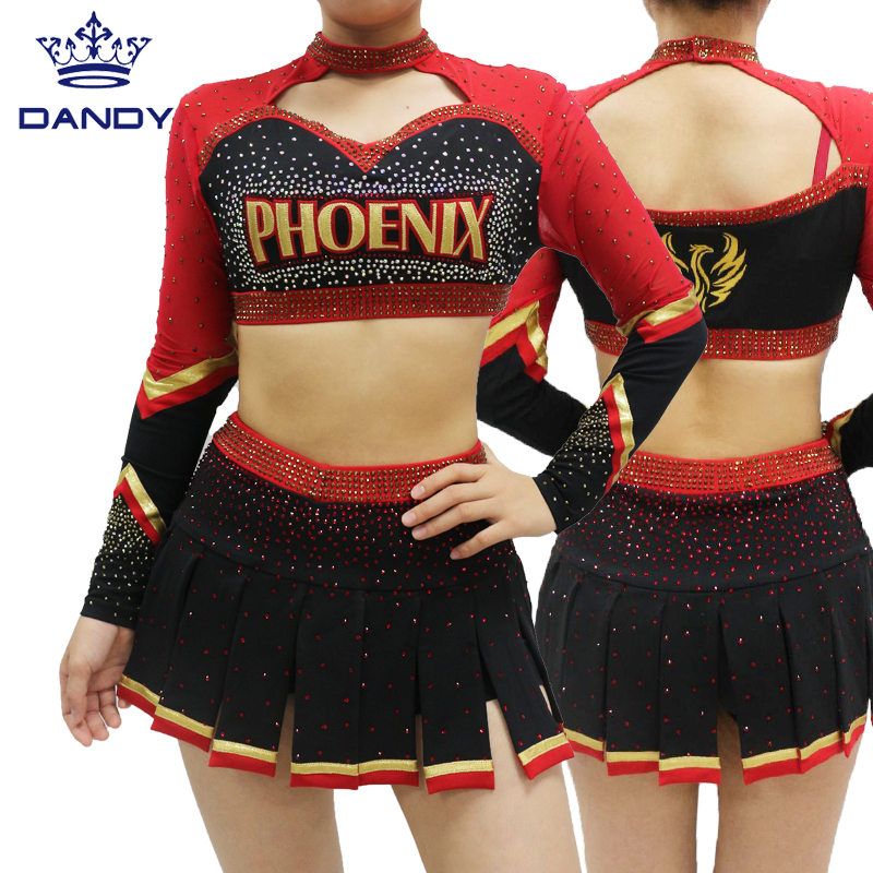 custom cheer skirts