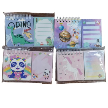 Cuaderno combo con cuaderno amd pegajoso