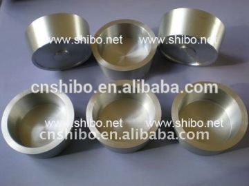 99.95% pure molybdemum crucible for vacuum furnace