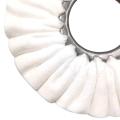 White cotton oblique cutting wind wheel