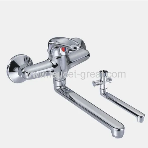Wall Mounted Single-hole Sink Mixers 