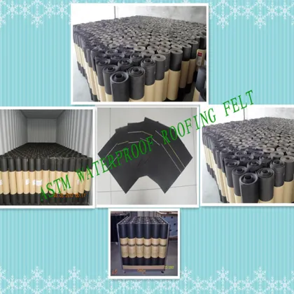 Roof waterproofing asphalt roofing felts paper