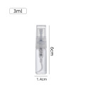 3ml Clear Mini Spray Glass vials Glass Bottles