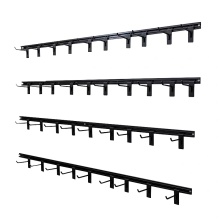 Metal Supermarket Wall Hanging Display Garment Hooks