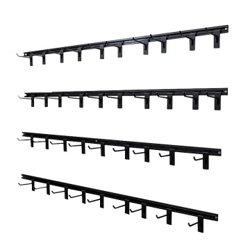 Metal Supermarket Wall Hanging Display Garment Hooks
